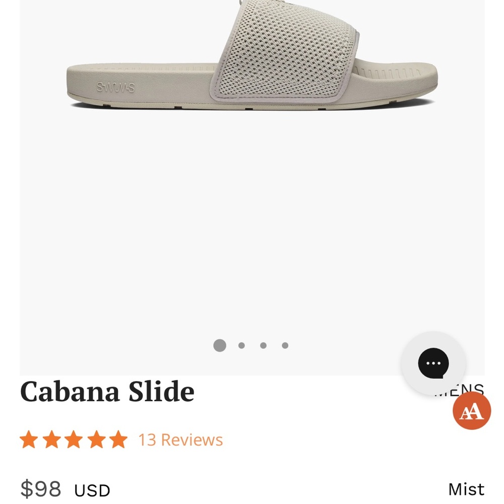 Swims Slide Sandals NWT